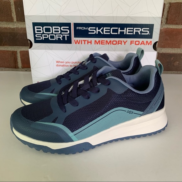 Skechers Women’s Bobs Squad 3 - Swag Envy Running Sneakers US 7.5 M MINT - Picture 4 of 9